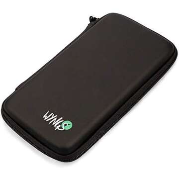WYNGS Protective Case for TI Nspire CX/TI Nspire CX CAS/TI Nspire CX II/TI Nspire CX II CAS/HP Prime Graphing Calculator in black