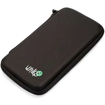 WYNGS Protective Case for TI Nspire CX/TI Nspire CX CAS/TI Nspire CX II/TI Nspire CX II CAS/HP Prime Graphing Calculator in black