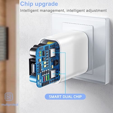 USB C Fast Charger 3 Pack for iPhone 14 13 12 Pro Max