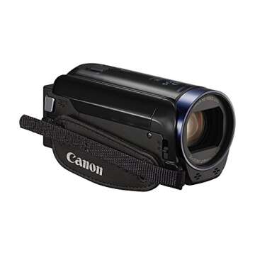 Canon VIXIA HF R600 Full HD Camcorder with 3 inch Touchscreen and 57x Advanced Zoom - Black (Renewed...