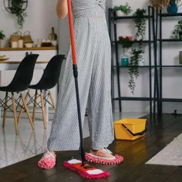 10Pcs Mop Slippers for Effortless Floor Cleaning