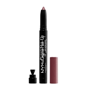 NYX PROFESSIONAL MAKEUP Lip Lingerie Push-Up Long Lasting Plumping Lipstick - French Maid (Mute Mauv...