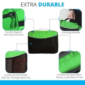 Bago 7 Pcs Packing Cubes for Travel - Maximize Your Space