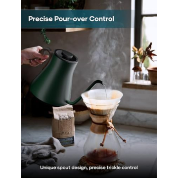 INTASTING Gooseneck Electric Kettle with Precision Control