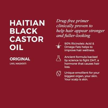 Kreyol Essence Haitian Black Castor Oil for Hair & Skin
