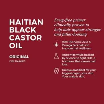 Kreyol Essence Haitian Black Castor Oil for Hair & Skin