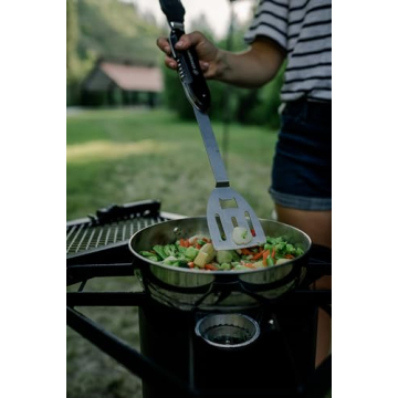 Stansport 7-Piece Stainless Steel Cook Set for Campers