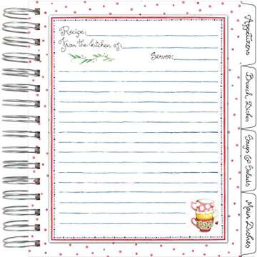 Recipe Keepsake Book for Cherished Family Recipes