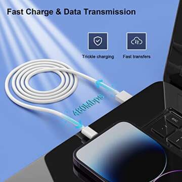 MFi Certified iPhone Charger 5pack 10FT Fast Charging