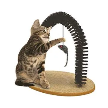 Pet Parade Cat Arch - Multi-use Groomer, Scratcher & Play Area