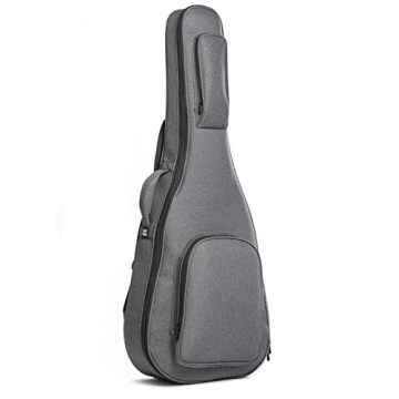 Hola! Music Acoustic Guitar Case - 41" Soft Gig Bag for Acoustic and Classical Guitars w/ 1 Inch Pad...