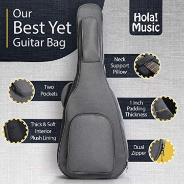 Hola! Music Bass Guitar Gig Bag - Ultimate Protection & Storage