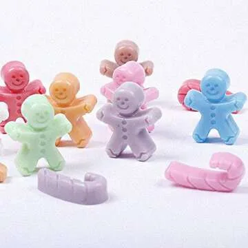 Gingerbread Man Silicone Molds for Festive Treats