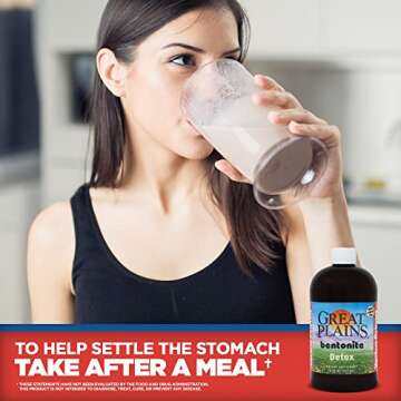 Yerba Prima Liquid Bentonite Clay - Powerful Detox Supplement