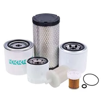 Solarhome Service Filter Kit E6201-32443 76KD-10331 T2185-38031 Compatible with KIOTI Tractor Parts ...