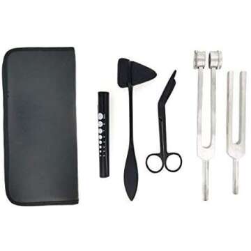 Tactical Black Diagnostic Kit for Medical Professionals