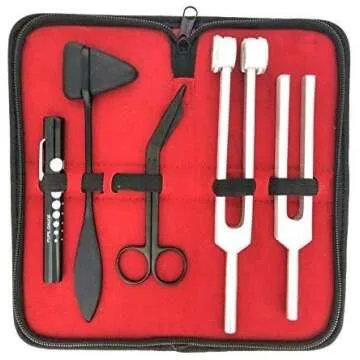 Tactical Black Diagnostic Kit for Medical Professionals