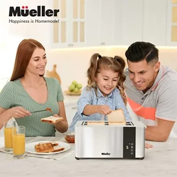 Mueller UltraToast 4-Slice Stainless Steel Toaster