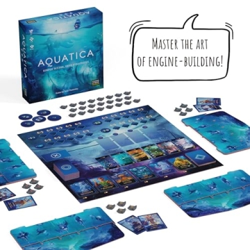 Aquatica Board Game | Family Strategy Game for Ages 14+