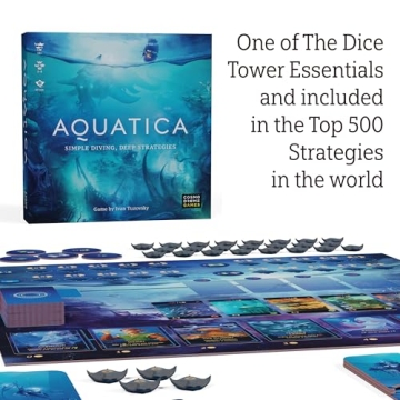Aquatica Board Game | Family Strategy Game for Ages 14+