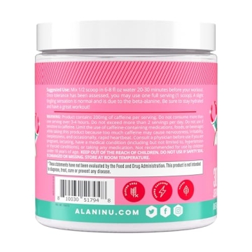 Alani Nu Pre Workout Powder Hawaiian Shaved Ice | Boost Your Energy