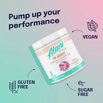 Alani Nu Pre Workout Powder Hawaiian Shaved Ice | Boost Your Energy