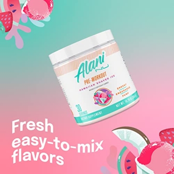Alani Nu Pre Workout Powder Hawaiian Shaved Ice | Boost Your Energy
