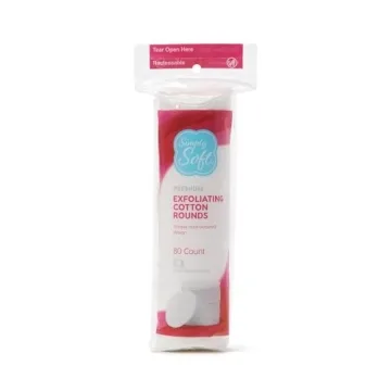 Shop Medline Simply Soft Exfoliating Cotton Rounds 80 Count