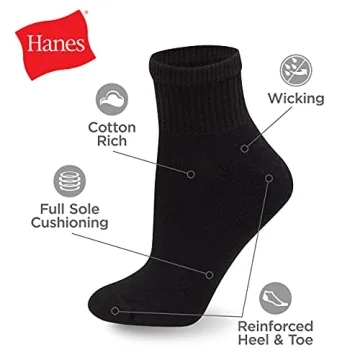 Comfortable Moisture-wicking Ankle Socks for Women