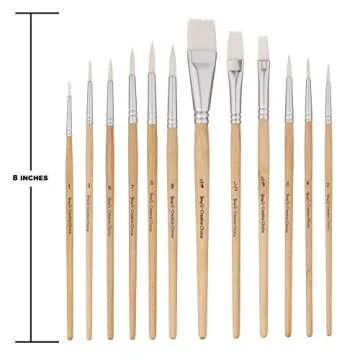 Jerry Q Art 12 PC Synthetic Paint Brush Set