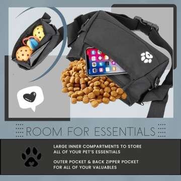 B&B Farmhouse Dog Treat Pouches - Stylish Training Companion