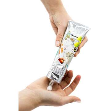 Davines Authentic Moisturizing Balm, Hydrating And Softening Action For Face, Body And Hair, Paraben Free Gentle Makeup Remover, 5.07 Fl.Oz.