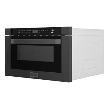 Buy ZLINE 24" Built-in Black Stainless Microwave Drawer