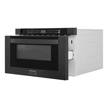 Buy ZLINE 24" Built-in Black Stainless Microwave Drawer