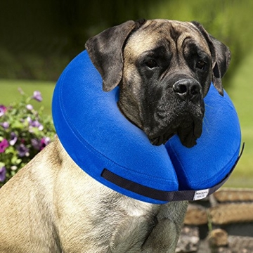BENCMATE Inflatable Dog Collar for Recovery Comfort