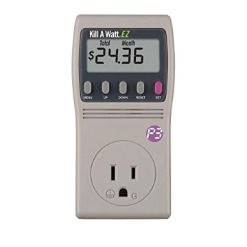 P3 International P4460 Kill A Watt EZ Electricity Usage Monitor - Grey