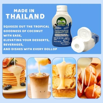 Nature's Charm Sweetened Condensed Coconut Milk in Squeeze Bottle