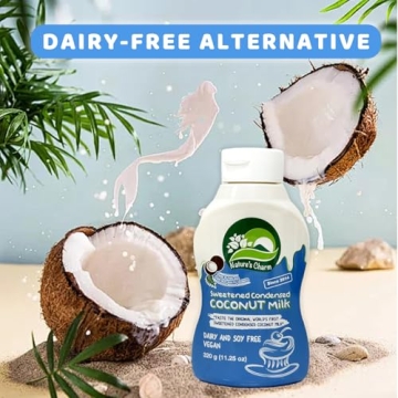 Nature's Charm Sweetened Condensed Coconut Milk in Squeeze Bottle