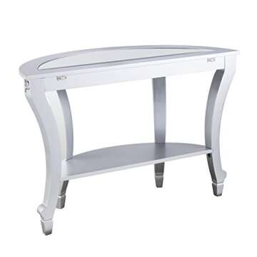 Furniture HotSpot Silver Mirrored Console Sofa Table
