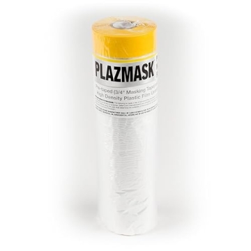 PlazMask Pre-Taped Masking Film for Effortless Painting