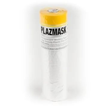 PlazMask Pre-Taped Masking Film for Effortless Painting
