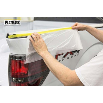 PlazMask Pre-Taped Masking Film for Effortless Painting