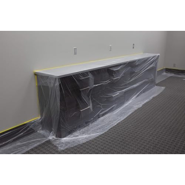 PlazMask Pre-Taped Masking Film for Effortless Painting