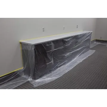 PlazMask Pre-Taped Masking Film for Effortless Painting