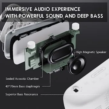 5-in-1 Bluetooth Alarm Clock Radio with USB Charging & Night Light