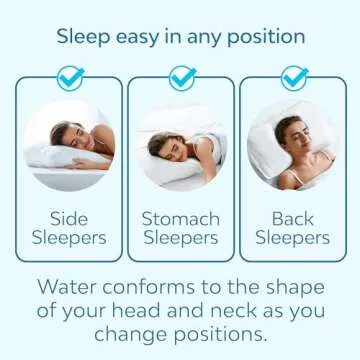 Mediflow Water Pillow for Neck Pain Relief