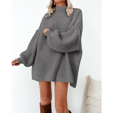 Stylish BTFBM Women's Long Pullover Sweater - Perfect for Fall Winter