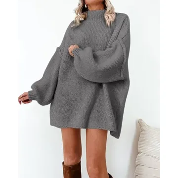 Stylish BTFBM Women's Long Pullover Sweater - Perfect for Fall Winter