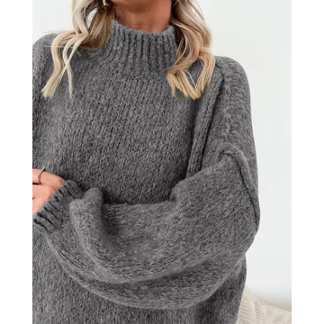 Stylish BTFBM Women's Long Pullover Sweater - Perfect for Fall Winter