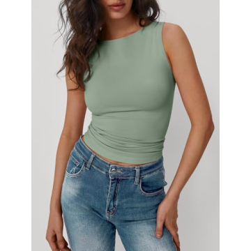 Trendy Queen Casual Tank Tops for Women Summer 2025